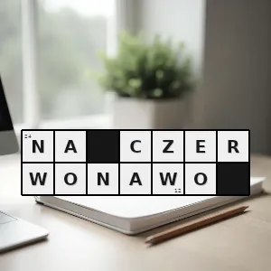 Hasło krzyżówkowe w kolorze czerwonawym trochę czerwonym - na czerwonawo – rozwiązanie, synonimy, podpowiedzi i definicje krzyżówkowe